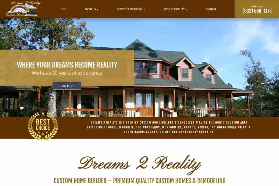 Dreams 2 Reality Custom Homes & Remodeling by Barclay Bonita Ranch